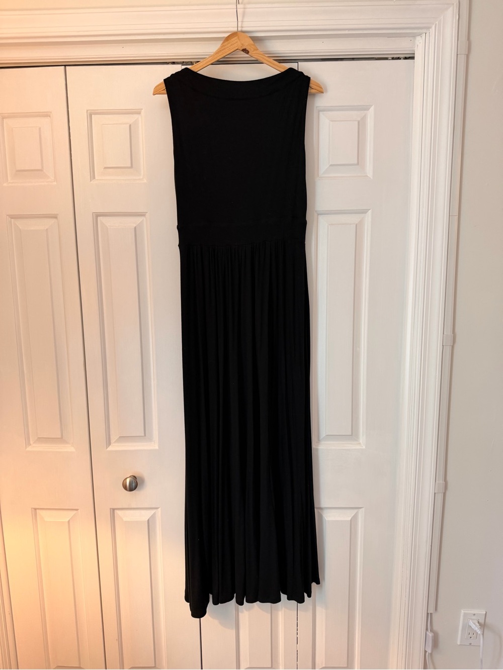 Boden - Black Black Sleeveless Maxi Dress